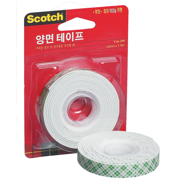 3M 폼타입 양면테이프 12mm*1.9M #110