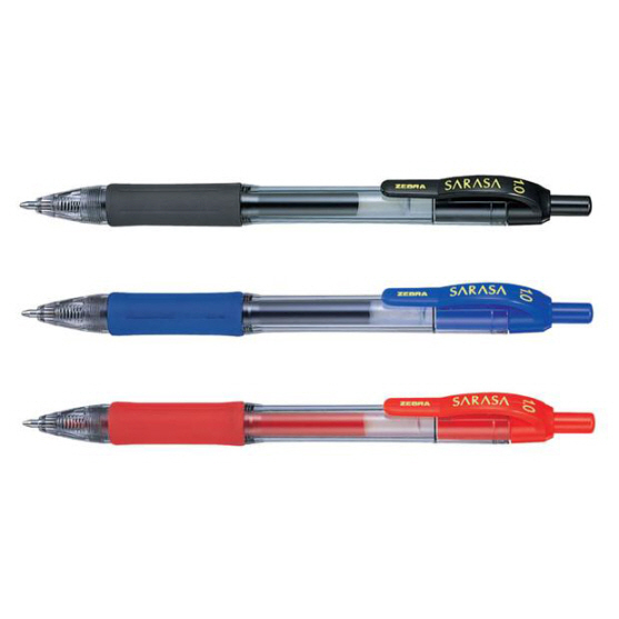 제브라 사라사펜 1.0 흑색(자루) JJE3-BK B-20