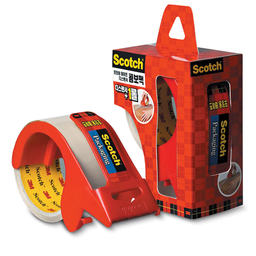 3M 포장용테이프(투명) 48mm*25M(커터포함) #3615D 