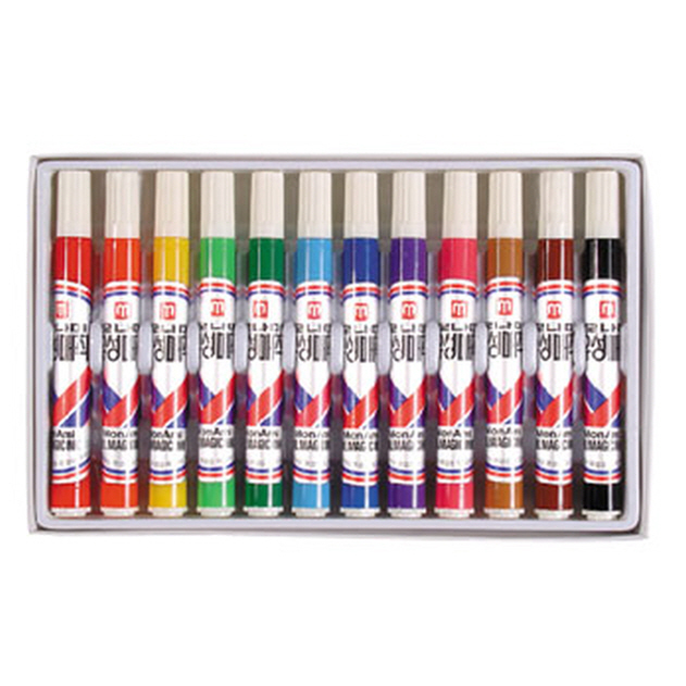 모나미 유성매직 12색세트 B-21