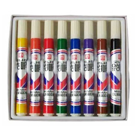 모나미 유성매직 8색세트 B-21