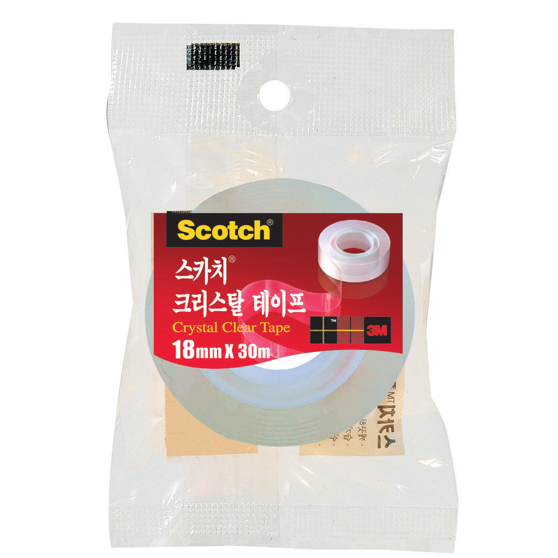 3M 크리스탈테이프리필 18mm*30M #CC1830R