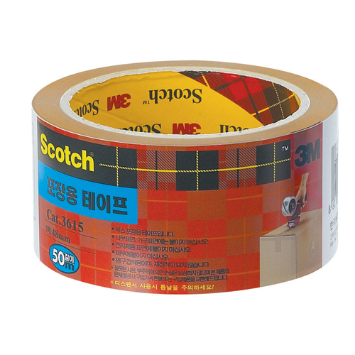 3M 포장용테이프(불투명) 48mm*50M #3615 