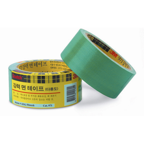 3M 스카치 강력 면테이프(녹색) 46mm*10M #971 