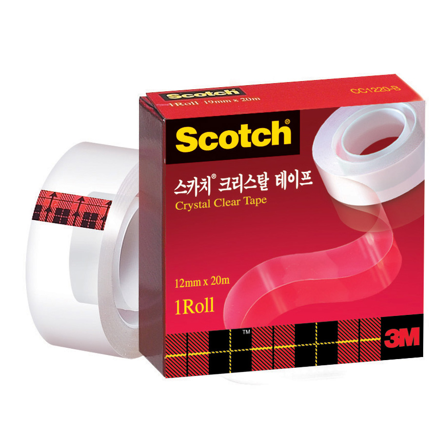 3M 크리스탈테이프리필 12mm*20M #CC1220B