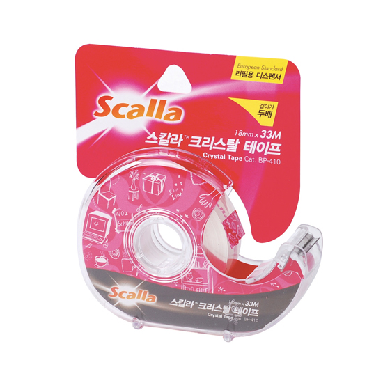 Scalla 크리스탈테이프 18mm*33M #BP-410