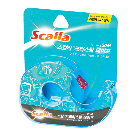 Scalla 크리스탈테이프 12mm*20M #BP-300