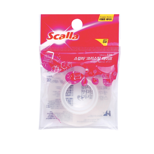 Scalla 크리스탈테이프리필 12mm*33M #BP-311