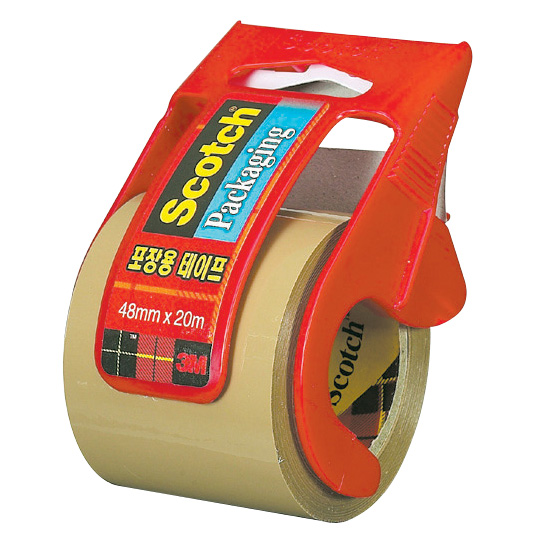 3M 포장용테이프ⓛ(불투명) 48mm*20M(커터포함) #132D 
