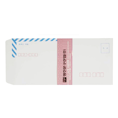 명진행정규격봉투 2호(A4용.105*220mm) 100매 