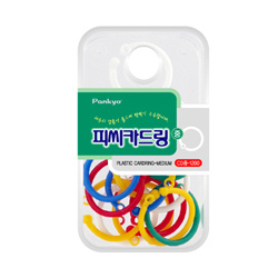 판교 피시카드링(플라스틱) 중형(25mm/18입) PCCD-1200(중) 