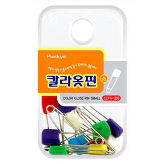 판교 칼라옷핀 소형 CCP(소)-1200 