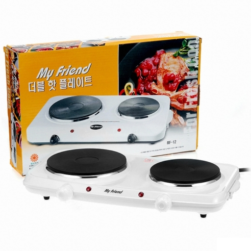 마이프랜드 5단계 온도조절 과열방지 2구 핫플레이트[MF-12P]