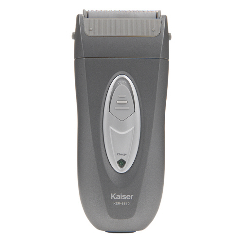 [피부와 턱선에 최적의 각도로 맞닿아!]카이젤 저진동 인체공학 면도기[KSR-5810] 