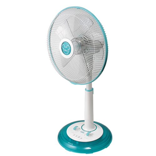 디즈니 캐릭터 35cm 좌석용 LED 선풍기[WDF-353G]