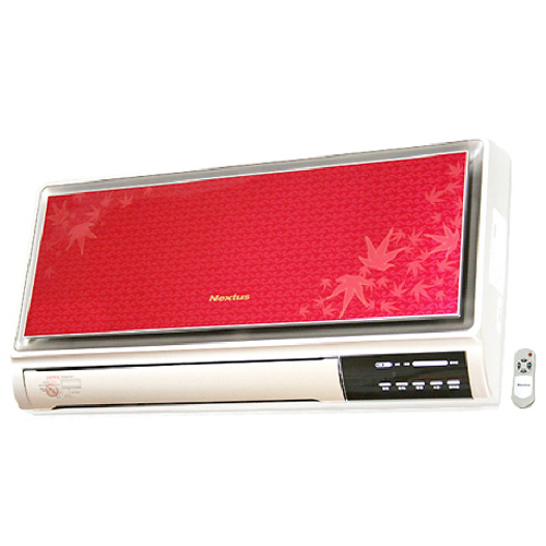 ★Made in KOREA★빅사이즈! 넥터스 강력 난방 대용량(7~12평형) 공기청정 자동풍향조절 프리미엄 인테리어 벽걸이 온풍기 히터[NPH-2600R] 