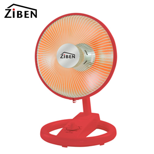 ★강력고효율 세라믹램프★안전장치★ZiBEN 10" 선풍기형 난방 타이머 히터[TM-1010B] 