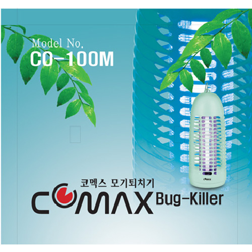 [벌레들이 싫어하는 네오자딘 유인램프창착]코멕스 9평형 벅 킬러 날벌레,모기퇴치 살충기[CO-100M]