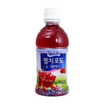 웰치포도&크랜베리 290ml(PET) 