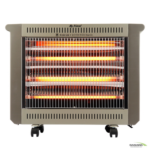 ★후방팬 온풍의 열효율 상승★마이프랜드 3단계 온도조절 이동식 멀티 난방 온풍+히터[MF-2400FH] 