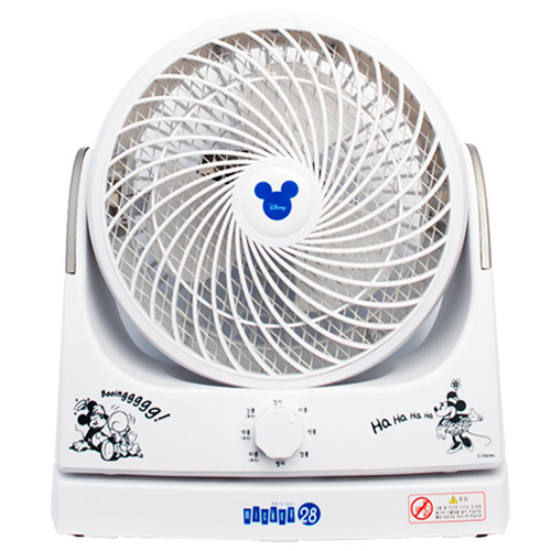 디즈니 캐릭터 23cm 그릴회전 선풍기 사계절 공기순환기 에어서큘레이터[WDF-200]