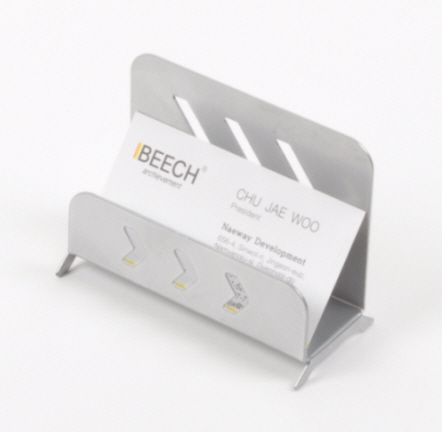 아코우 명함꽂이(은색/93*35*90mm) 