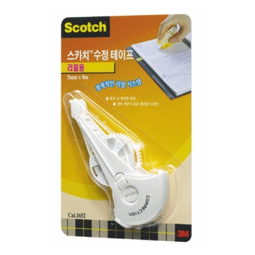 3M 스카치 수정테이프리필 4.2mm*8M #1652 