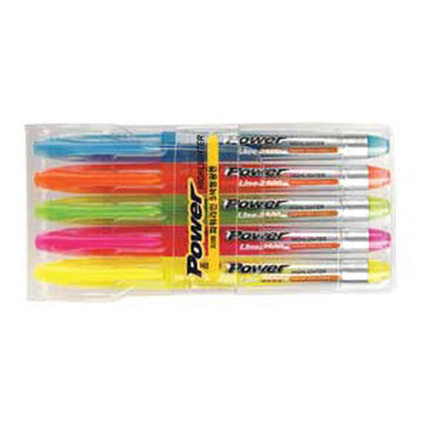 자바 파워라인 형광펜 5색세트 B-20