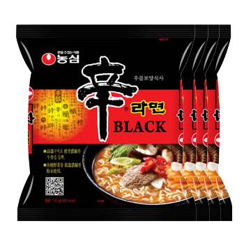 신라면블랙멀티팩4개 