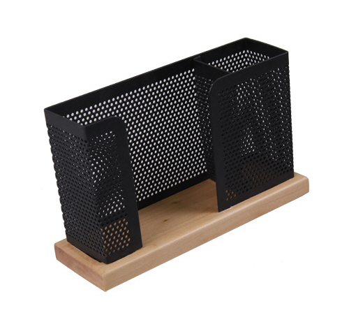 우드매쉬 메모지보관+펜꽂이 WW-23 