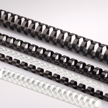 펠로우즈 플라스틱 제본링 19mm(검정) 100입 