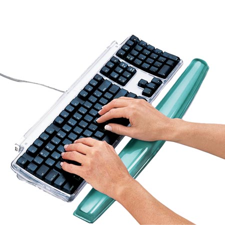 펠로우즈 크리스탈 젤손목받침대(487*57*24mm) 그린 91337 