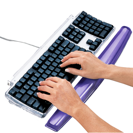 펠로우즈 크리스탈 젤손목받침대(487*57*24mm) 퍼플 91437 