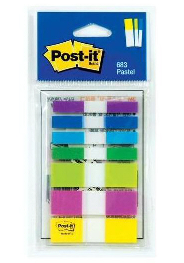 3M 플래그 #683-파스텔 (6*43.6/12*43.6/7색)