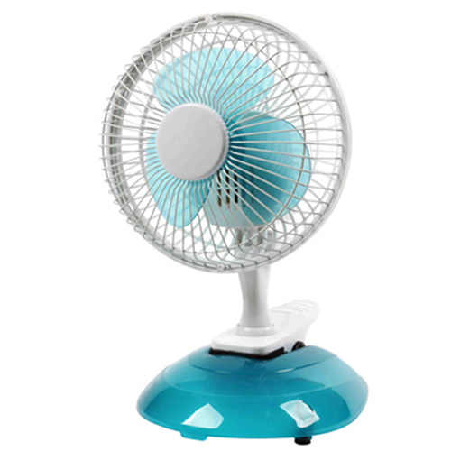[자유자재로 설치 및 활용가능!]사파이어 6형(15cm)탁상용 집게형 미니 선풍기[HJ-06T]