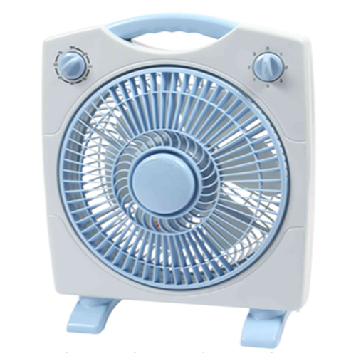 [편리한 손잡이채용!]사파이어 3단속도조절 10형(25cm)탁상용 박스팬 타이머 선풍기[HJ-10S]