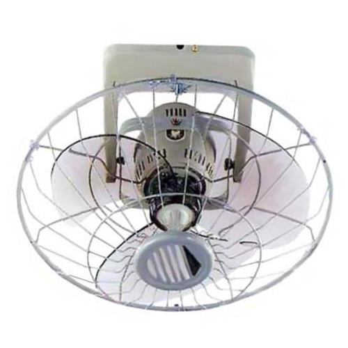 [부드러운 당김스위치! 천정용 입체회전!]사파이어 16형(40cm)넓은회전반경 천장형 선풍기[HJ-16TP]
