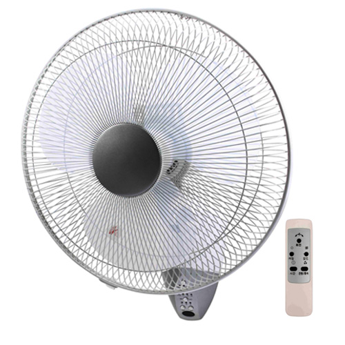 사파이어 16형 40cm 침실/가정/업소용 벽걸이 리모콘 선풍기[HJ-160WR]