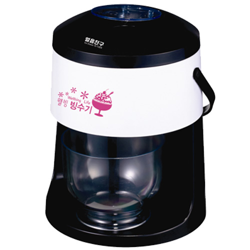 ★얼음굵기 조절할 수 있는 칼날 간격 조절기능★얼음친구 각얼음 대용량 자동 빙수기(누를때만 작동-안전)[IS-1004] 