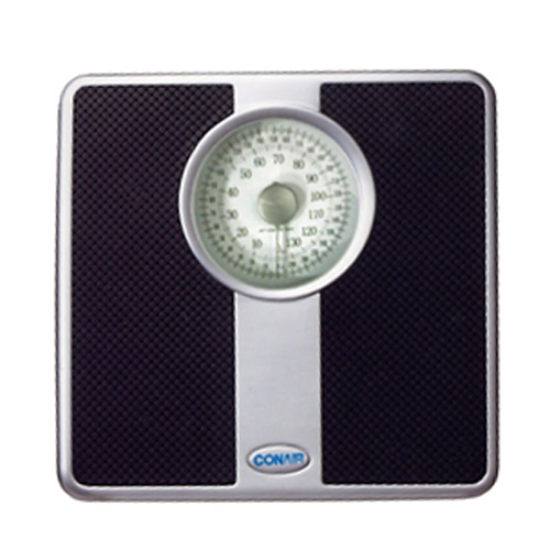 콘에어 Silver 프레임과 Black 매트 아날로그 체중계[CMS9550K]