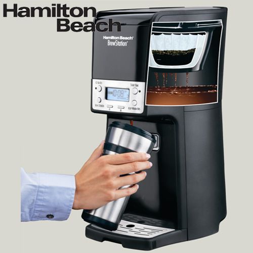 해밀턴비치 LED커피 농도(맛)조절 가능 커피메이커(12잔) 48463 
