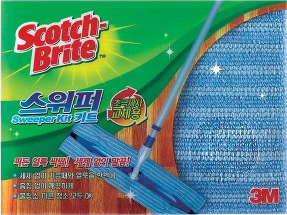 3M SB 스위퍼 초극세사청소포(37*21cm/1매) 