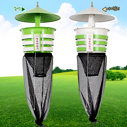 <국산>한빛 실내/외 겸용 올래(olleh) 친환경 파리 모기 해충퇴치 포충기(250평형)[HV-1112]