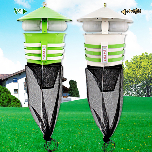 <국산>한빛 실내/외 겸용 올래(olleh) 친환경 파리 모기 해충퇴치 포충기(350평형)[HV-1112S]