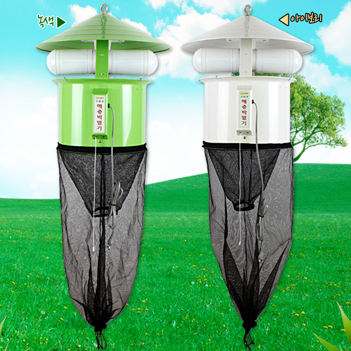 <국산>한빛 실내/외 겸용 올래(olleh) 친환경 파리 모기 해충퇴치 포충기(350평형)[HV-1108]