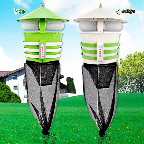 <국산>한빛 실내/외 겸용 올래(olleh) 친환경 파리 모기 해충퇴치 포충기(450평형)[HV-1180]