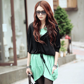 [필수아이템]09505.후드 볼레로 가디건/가오리 실루엣으로 루즈하게 떨어지는 핏감/핫썸머시즌에도 유용하게 활용할 수 있는 아이템 