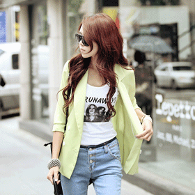 [베스트초이스]09962. 네츄럴 소프트 자켓/남다른 컬러감,트랜디한 스타일 연출