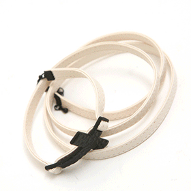 09031. 블랙 십자가 팔찌 