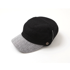 09916. 배색 군모 